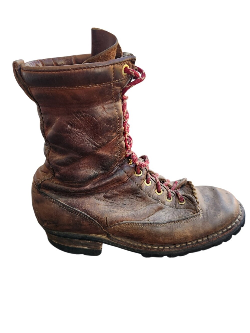 White's Hawthorn Explorer Boots Mens Size 10 Brown Lace Up Tracker
